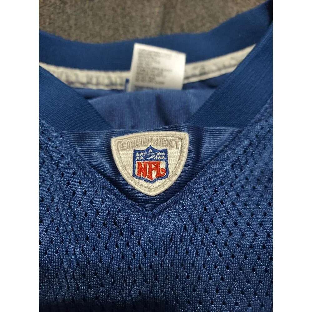 Reebok Peyton Manning Indianapolis Colts #18 Jersey Blue Youth Medium‎ (10-12)